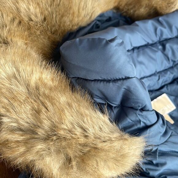 Michael Kors
Faux Fur-Trim Hooded Parka Dark Chambray - Picture 7 of 7